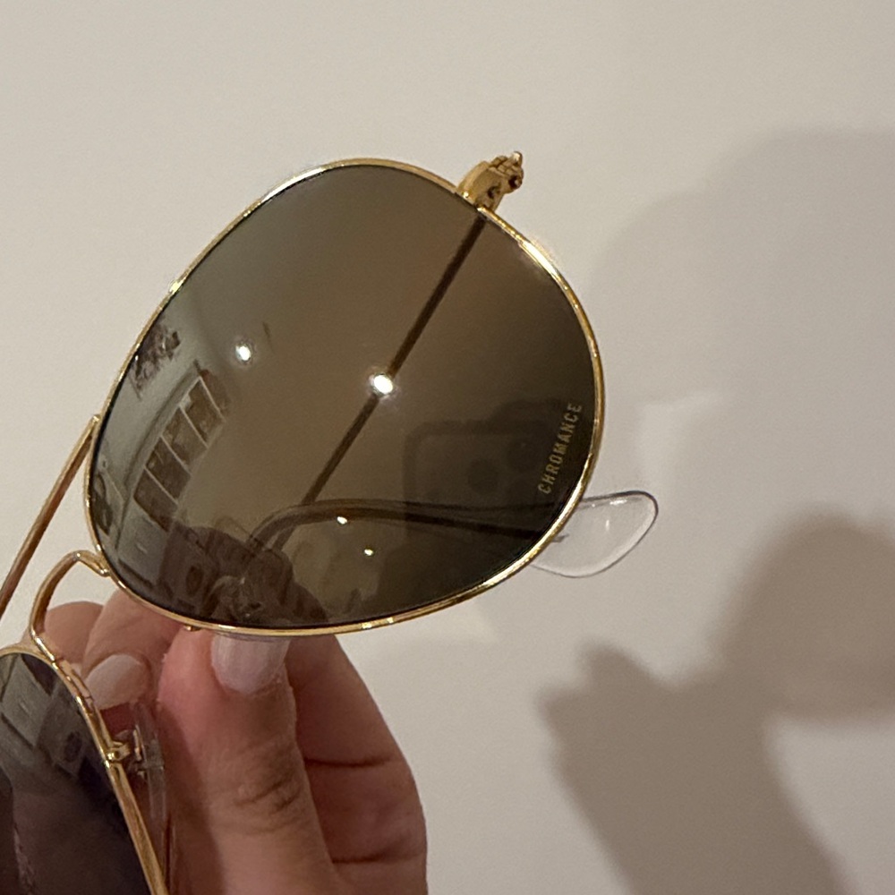 Gold Ray Bans - Picture 2 of 3